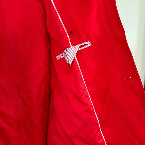 Lands End Peacoat Rain Coat Jacket XL - Picture 5 of 6